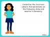 Verb Agreement - Years 3 and 4 Teaching Resources (slide 8/15)